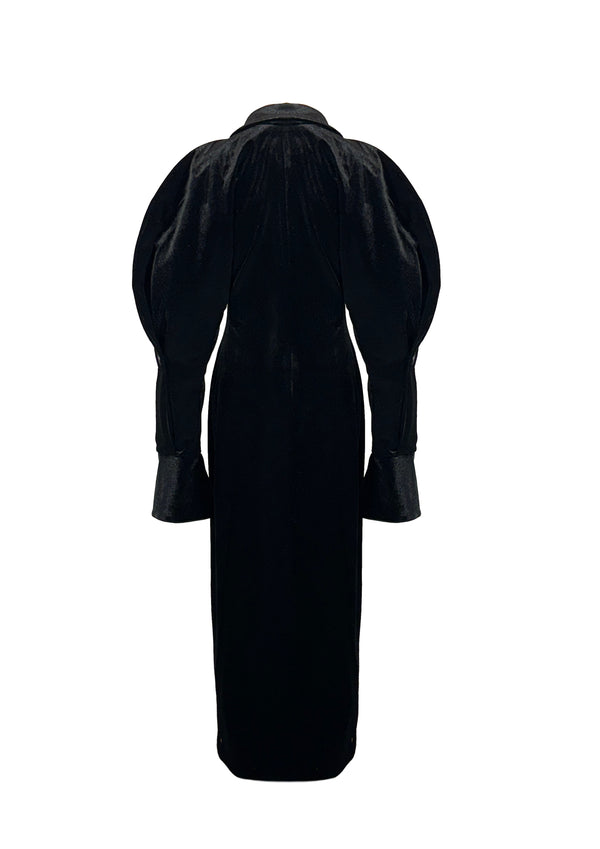 Velvet Long Coat