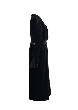Velvet Long Coat