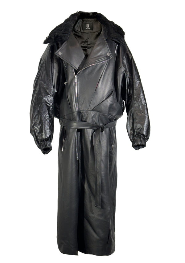 Lambskin Long Jacket