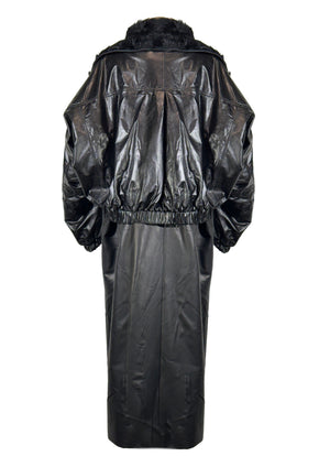 Lambskin Long Jacket