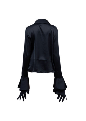 Cuff Gloves Long Shirt