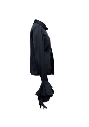 Cuff Gloves Long Shirt
